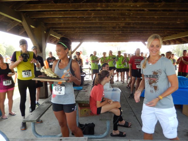 Rewarding happiness at the awards ceremony!