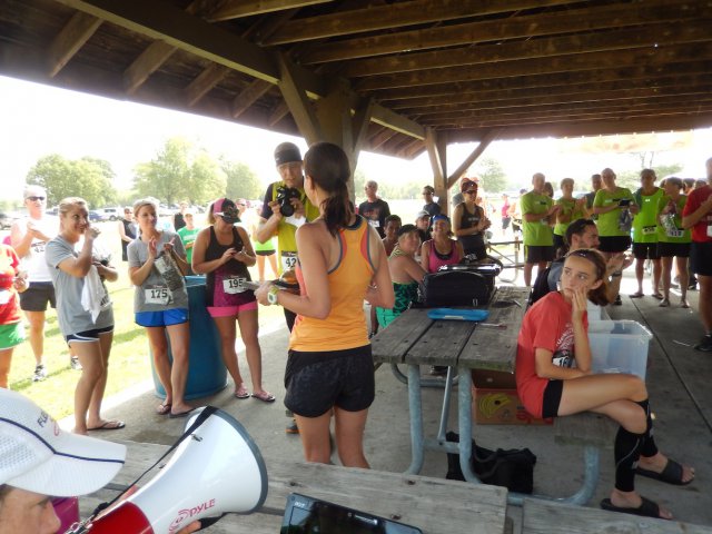 Rewarding happiness at the awards ceremony!