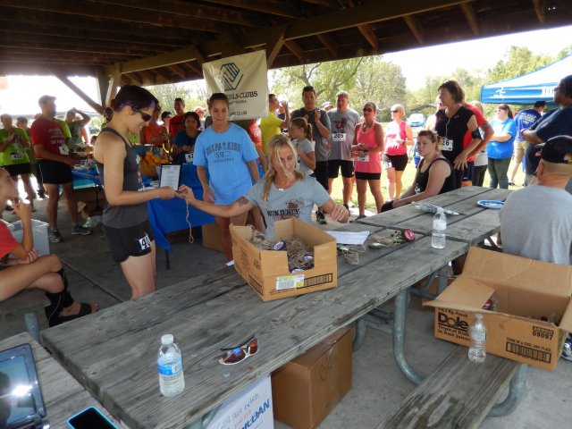 Rewarding happiness at the awards ceremony!