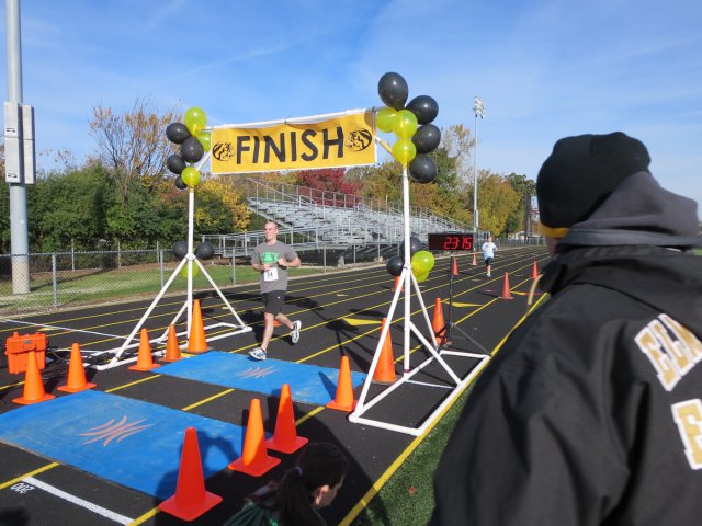 Tearing through the Tiger Tear finish!