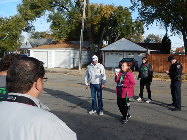 Starting Area of the Tiger Tear 5k : Sunday October 19, 2014