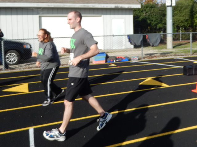 Finish Area of the Tiger Tear 5k : Sunday October 19, 2014
