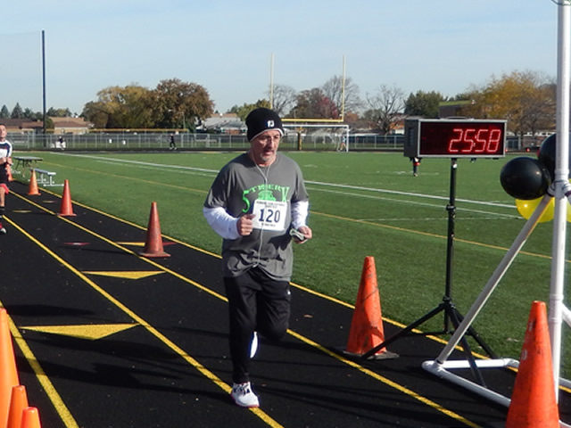 Finish Area of the Tiger Tear 5k : Sunday October 19, 2014