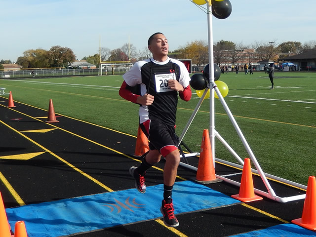 Finish Area of the Tiger Tear 5k : Sunday October 19, 2014