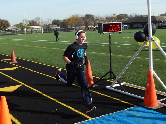 Finish Area of the Tiger Tear 5k : Sunday October 19, 2014