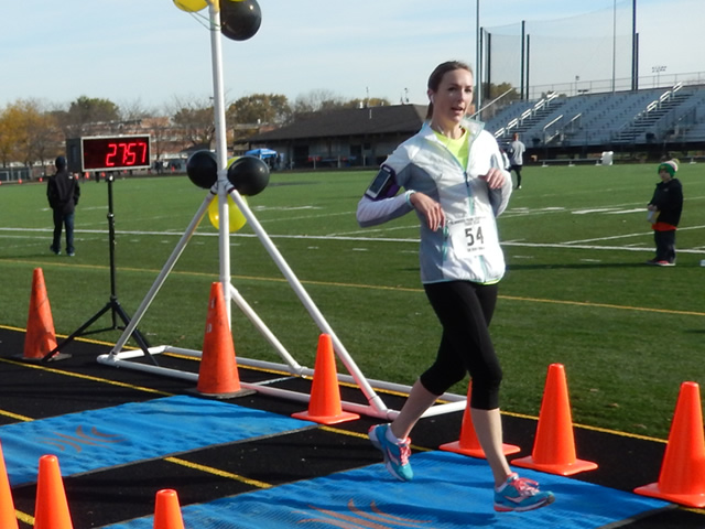 Finish Area of the Tiger Tear 5k : Sunday October 19, 2014
