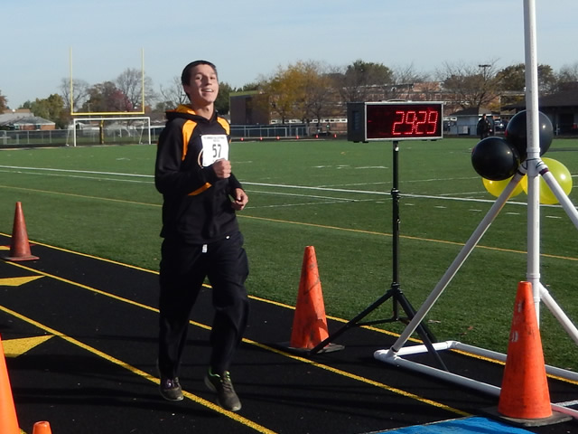 Finish Area of the Tiger Tear 5k : Sunday October 19, 2014