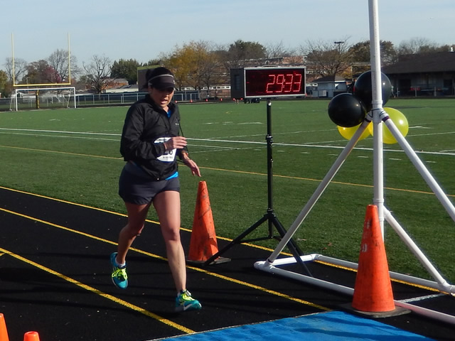 Finish Area of the Tiger Tear 5k : Sunday October 19, 2014
