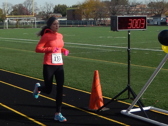 Finish Area of the Tiger Tear 5k : Sunday October 19, 2014