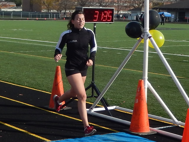 Finish Area of the Tiger Tear 5k : Sunday October 19, 2014