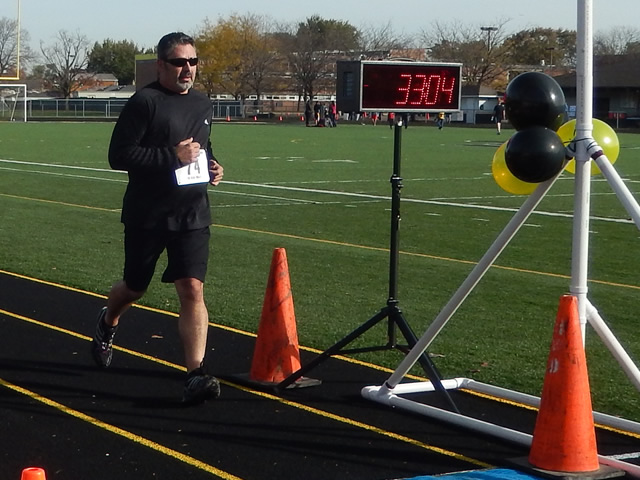 Finish Area of the Tiger Tear 5k : Sunday October 19, 2014