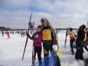 Race Morning Start of the Birkebeiner  at Telemark Lodge