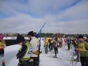 Race Morning Start of the Birkebeiner : Random Views from the Corral of Wave #9
