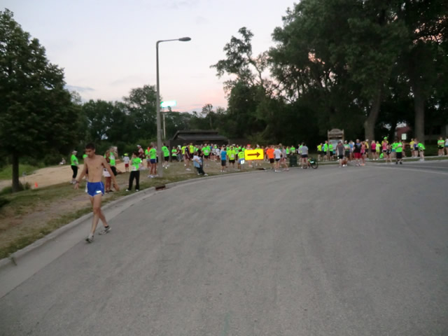 5K Start on Shore Drive : Thursday July 14, 2011