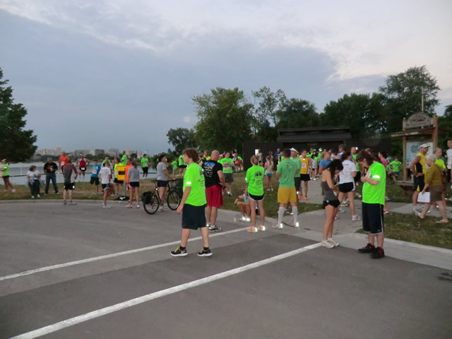 5K Start on Shore Drive : Thursday July 14, 2011