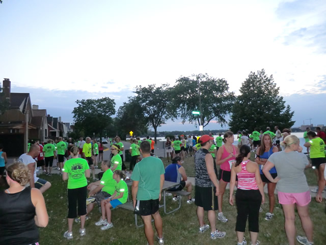 5K Start on Shore Drive : Thursday July 14, 2011
