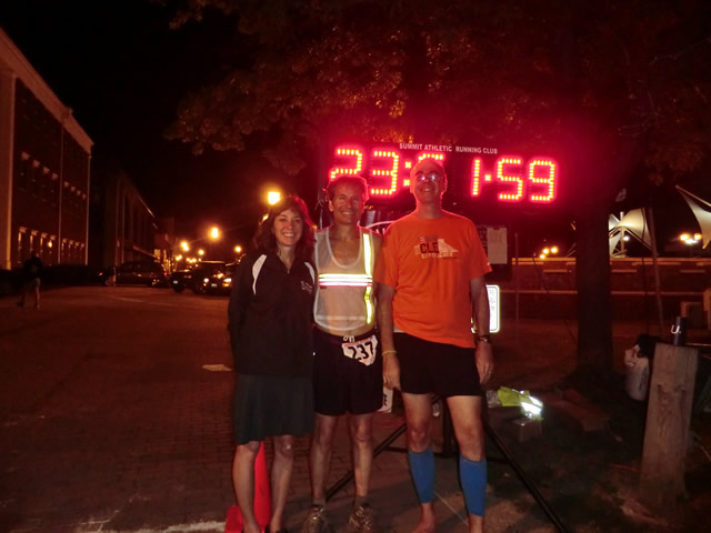 At the Race Finish Area : Sunday July 31, 2011