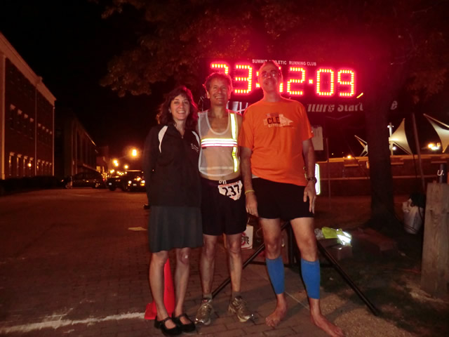 At the Race Finish Area : Sunday July 31, 2011