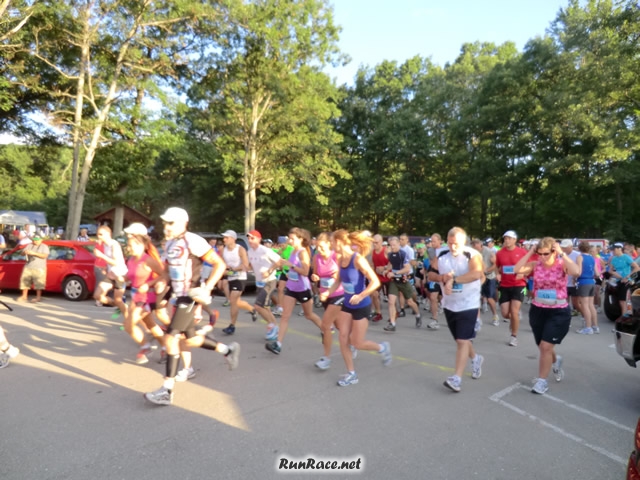 And they're off... Start of the North Country Run : Saturday August 27, 2011 And they're off... Start of the North Country Run : Saturday August 27, 2011