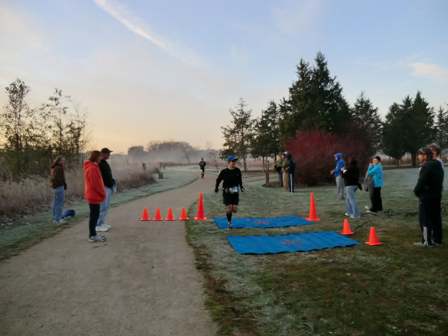 50-Milers at the 2.6-Mile Checkpoint : Saturday October 22nd, 2011