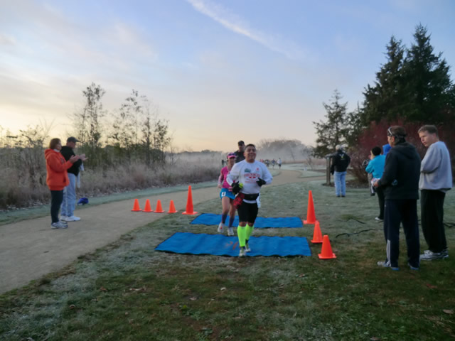 50-Milers at the 2.6-Mile Checkpoint : Saturday October 22nd, 2011
