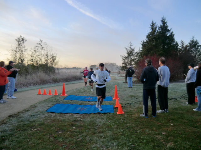 50-Milers at the 2.6-Mile Checkpoint : Saturday October 22nd, 2011