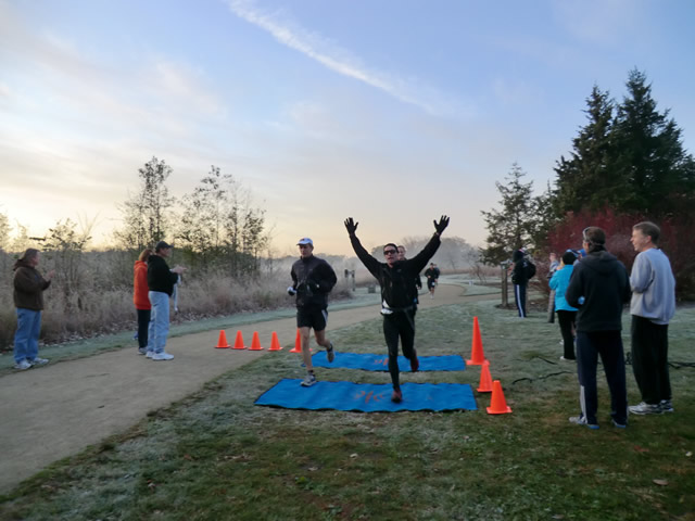 50-Milers at the 2.6-Mile Checkpoint : Saturday October 22nd, 2011