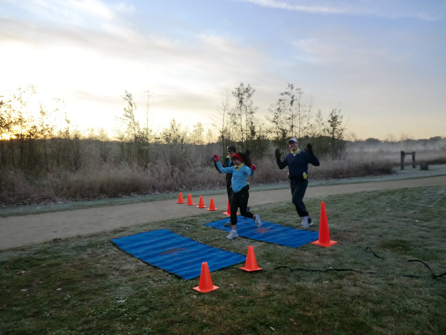 50-Milers at the 2.6-Mile Checkpoint : Saturday October 22nd, 2011