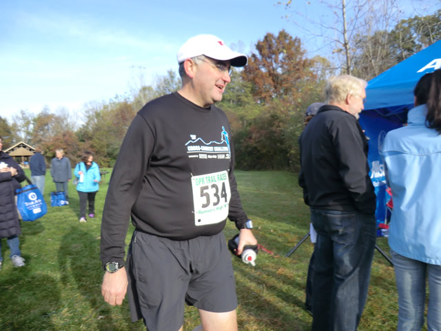 Start of the Half-Marathon DPR Trail Race : Saturday October 22nd, 2011