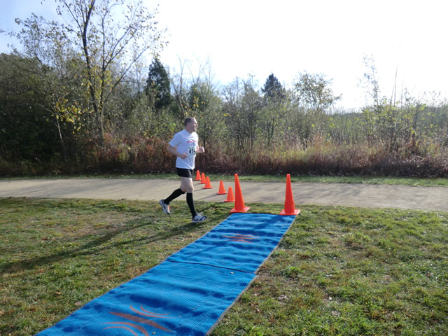 Start of the Half-Marathon DPR Trail Race : Saturday October 22nd, 2011