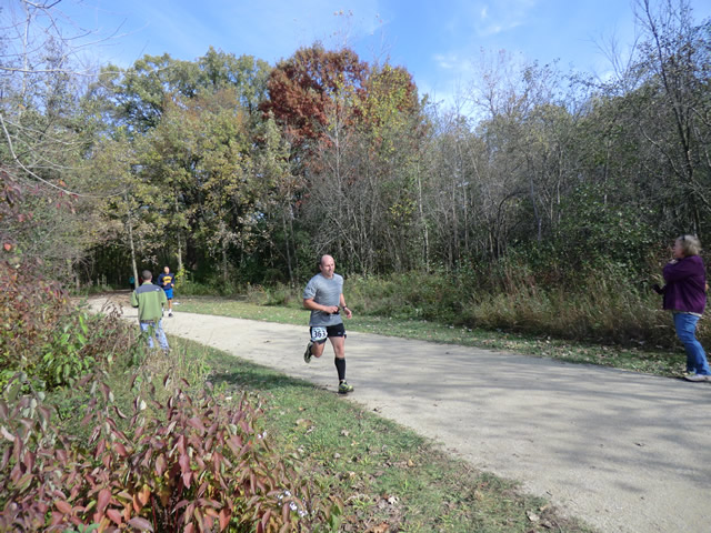 Runners Approaching their Finish : Saturday October 22nd, 2011