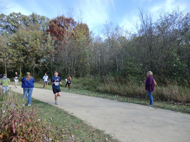 Runners Approaching their Finish : Saturday October 22nd, 2011