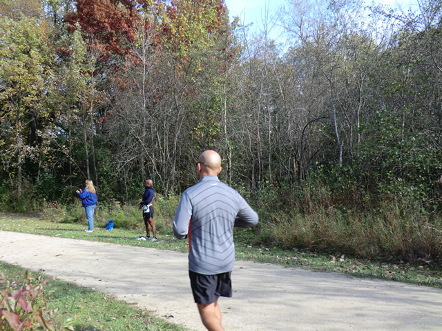 Runners Approaching their Finish : Saturday October 22nd, 2011