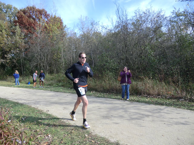 Runners Approaching their Finish : Saturday October 22nd, 2011