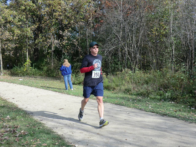 Runners Approaching their Finish : Saturday October 22nd, 2011