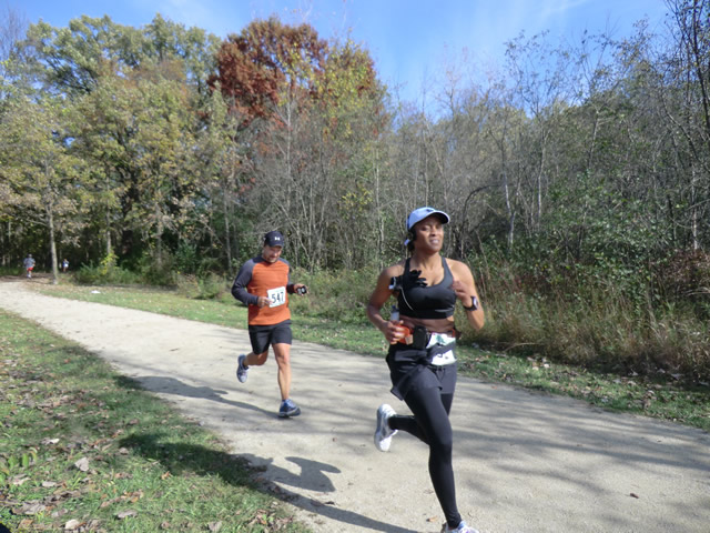 Runners Approaching their Finish : Saturday October 22nd, 2011