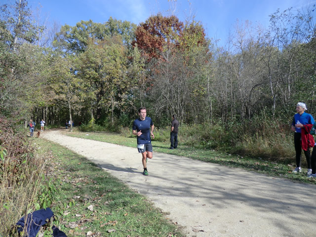 Runners Approaching their Finish : Saturday October 22nd, 2011