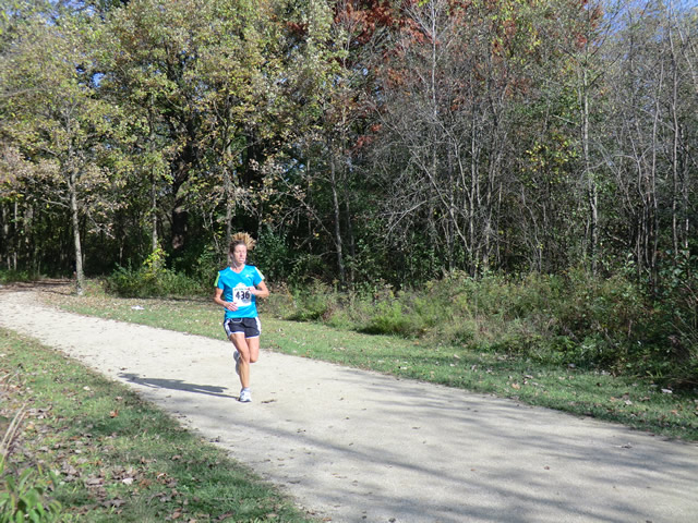 Runners Approaching their Finish : Saturday October 22nd, 2011