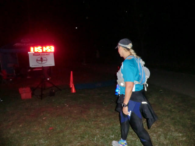 Shiny Happy Runners at the Finish : Saturday October 22nd, 2011