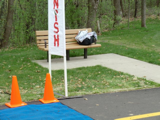 Saturday April 21st, 2012 : Trail Mix Race - Lap & Finish Area