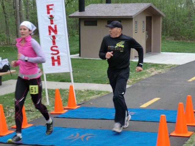 Saturday April 21st, 2012 : Trail Mix Race - Lap & Finish Area