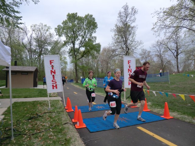 Saturday April 21st, 2012 : Trail Mix Race - Lap & Finish Area