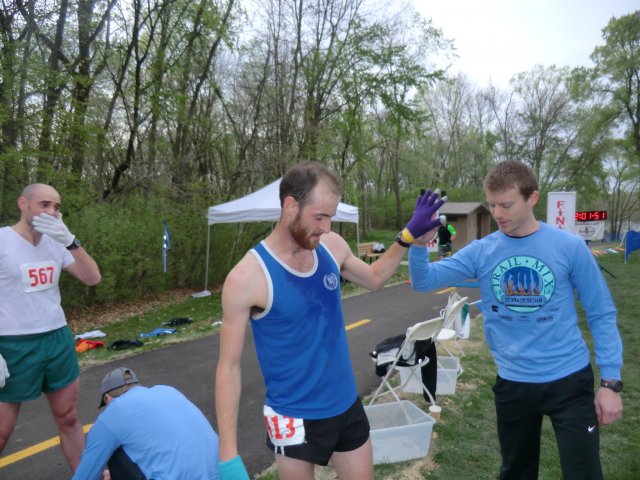 Saturday April 21st, 2012 : Trail Mix Race - Lap & Finish Area