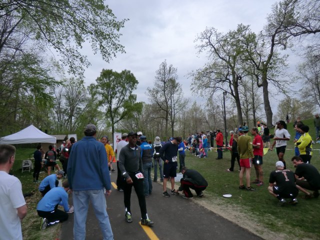 Saturday April 21st, 2012 : Trail Mix Race - Lap & Finish Area
