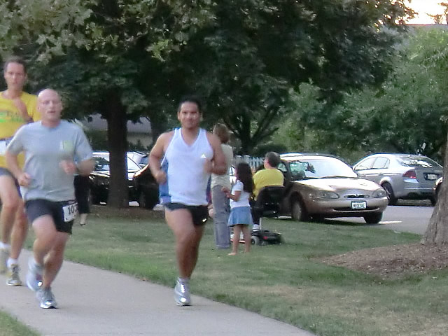 Wednesday August 1st 2012 : Action from the Inaugural Chicago Full Moon Run