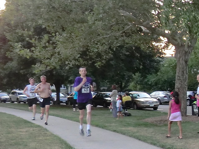 Wednesday August 1st 2012 : Action from the Inaugural Chicago Full Moon Run