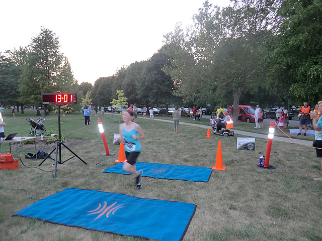 Wednesday August 1st 2012 : Action from the Inaugural Chicago Full Moon Run