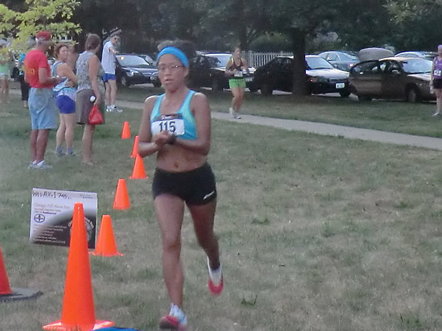 Wednesday August 1st 2012 : Action from the Inaugural Chicago Full Moon Run