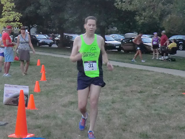 Wednesday August 1st 2012 : Action from the Inaugural Chicago Full Moon Run