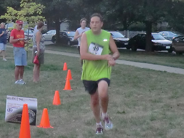 Wednesday August 1st 2012 : Action from the Inaugural Chicago Full Moon Run
